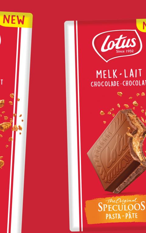 Lotus Biscoff Milk Chocolate Original Speculoos Cream Bar 180g