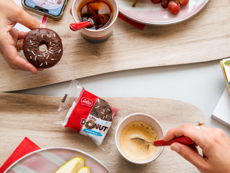 Lotus® Local Heroes cake donuts