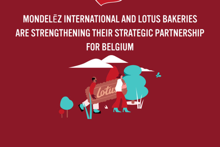 Mondelēz International and Lotus Bakeries are strengthening their strategic partnership for Belgium