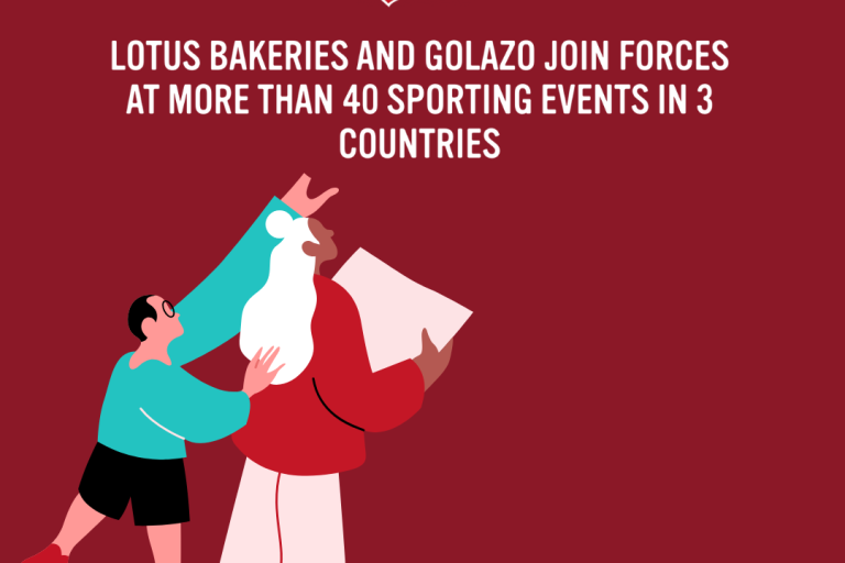 Lotus Bakeries and Golazo partnership