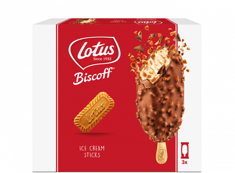 Lotus Biscoff Ice cream sticks Lotus Biscoff Ice cream sticks