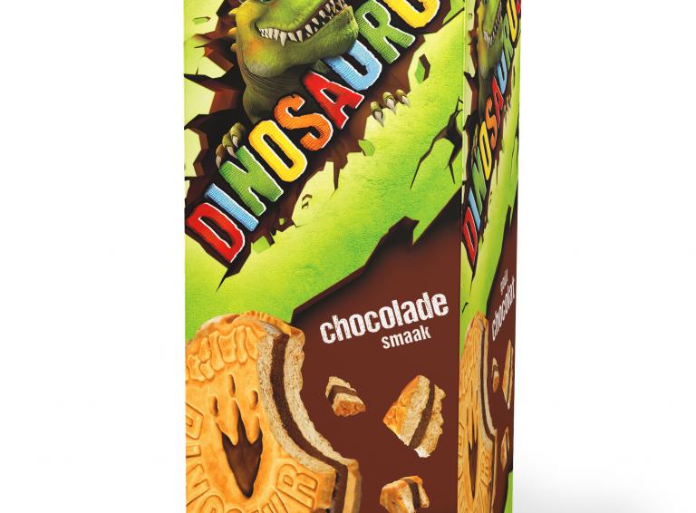 Dinosaurus gevuld chocolade