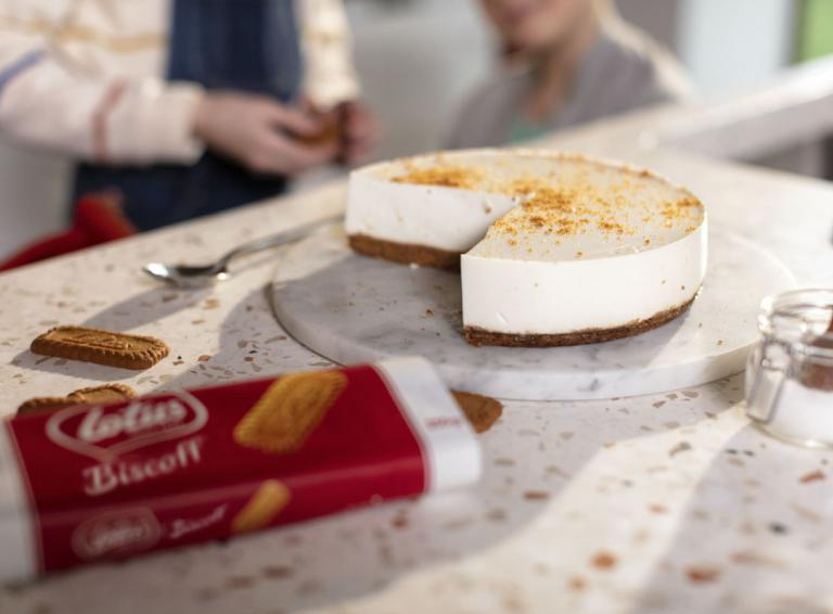 Baking cheesecake Biscoff Baking cheesecake Biscoff