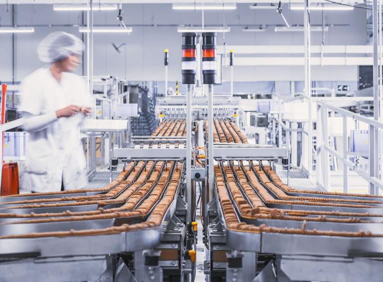 Production Biscoff® cookie