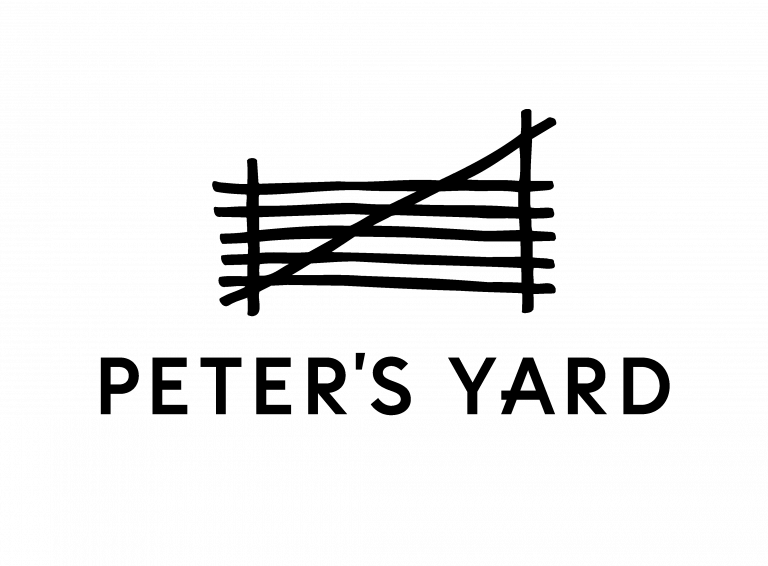 Peter's Yard logo black Peter's Yard logo black