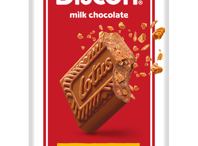 Biscoff® Milk Chocolate with Crumbs