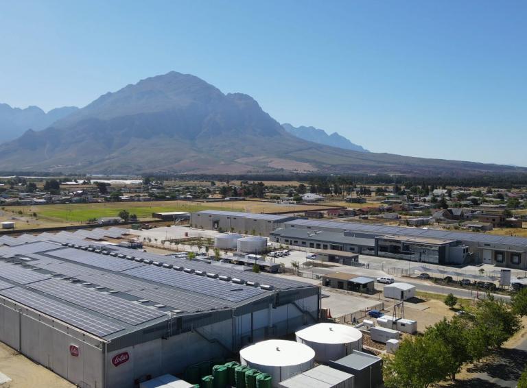 Production site of BEAR® & nākd® South Africa
