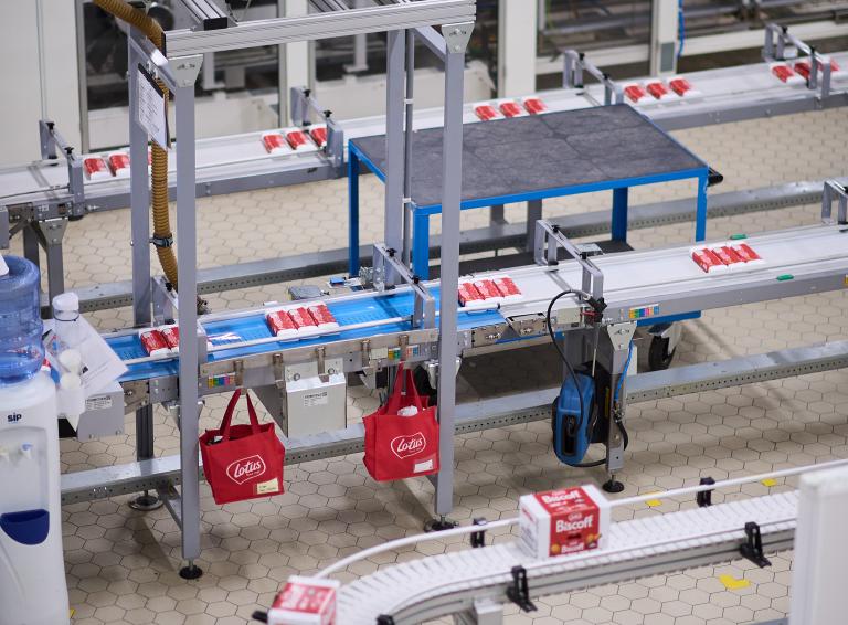 Production Biscoff® cookie Production Biscoff® cookie