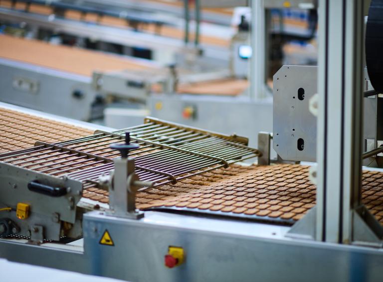 Production Biscoff® cookie Production Biscoff® cookie