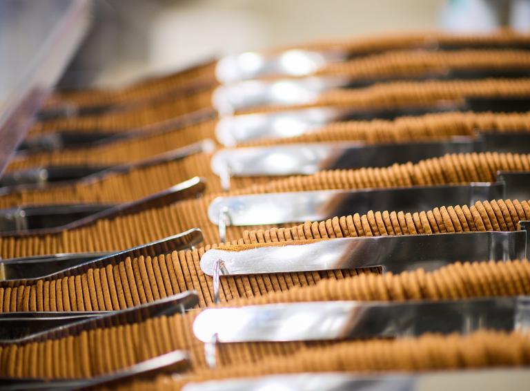 Production Biscoff® cookie Production Biscoff® cookie