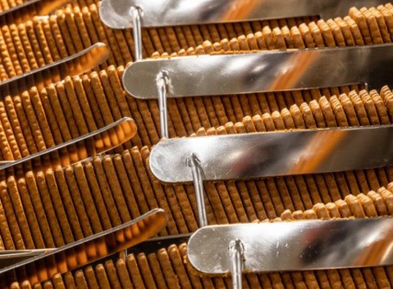 Production Biscoff® cookie