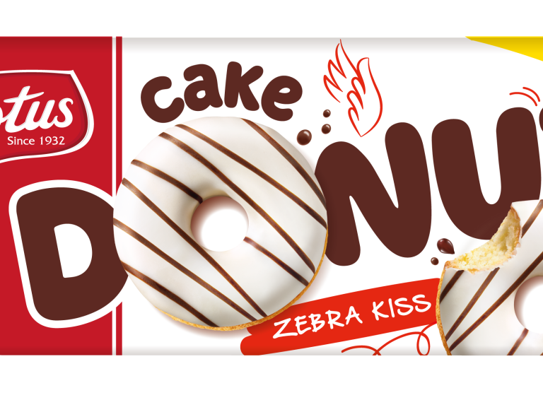 Lotus® Cake Donut Zebra Kiss