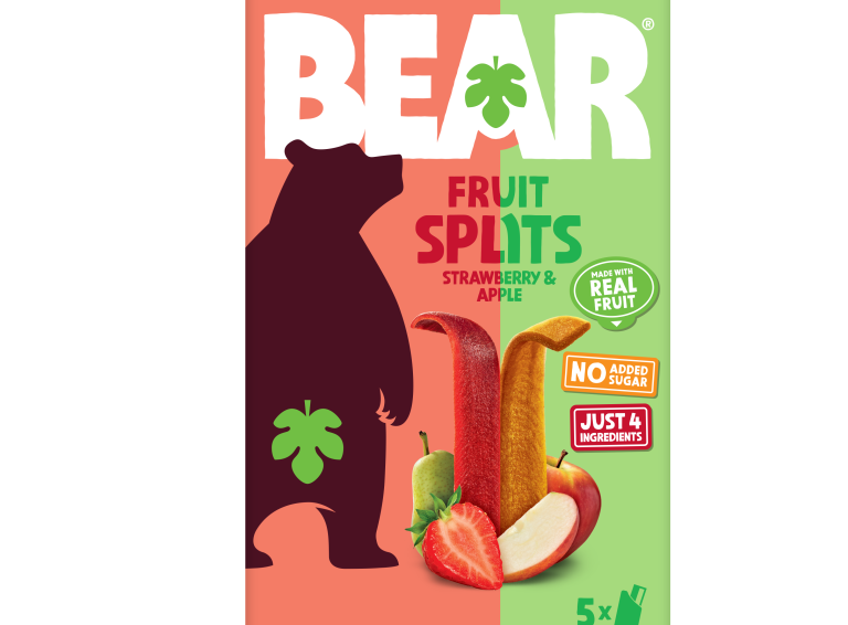 BEAR® Fruit Splits Apple Strawberry